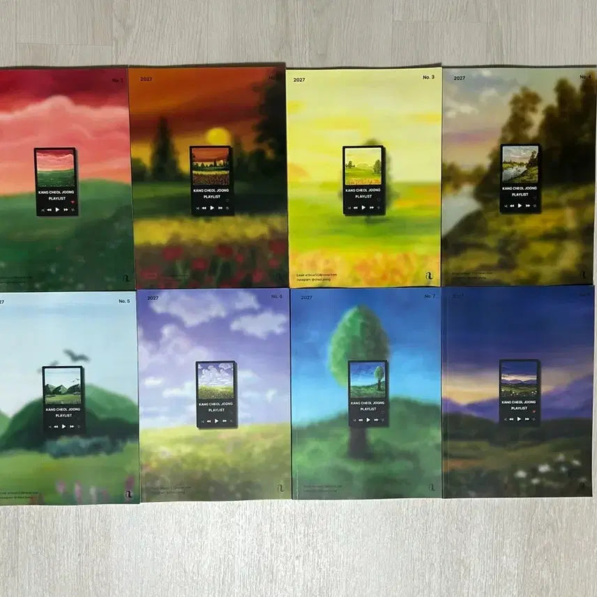 [BUNJANG] Sideworld Talent Kang Cheol-jung Playlist Vol. 1-8 Set / 2027 시대인재 강철중 플레이리스트 전권[1-8]