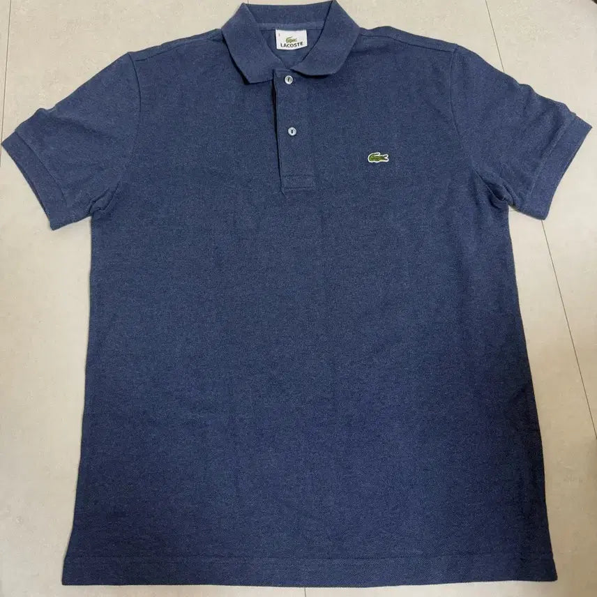 [BUNJANG] Lacoste Size 3 Short Sleeve Polo Shirt / 라코스테 3사이즈 폴로 카라 반팔티 (정품)