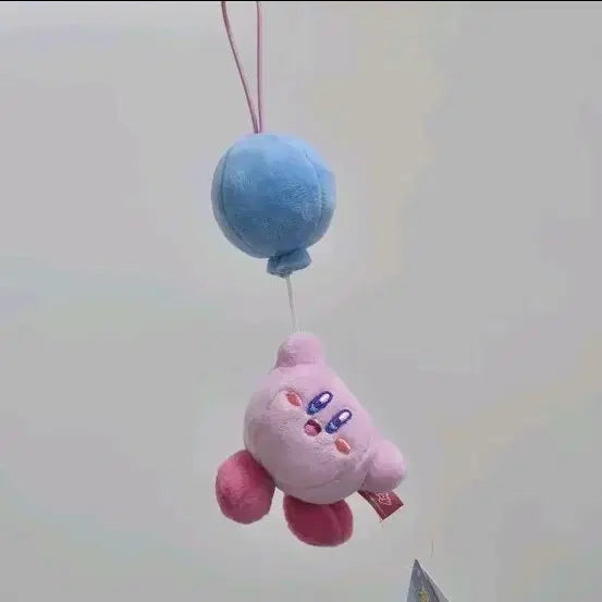 [BUNJANG] Kirby Star Enjoying the Sky Plush Keychain / [새상품] 별의 커비 인형 키링 하늘 만끽 커비