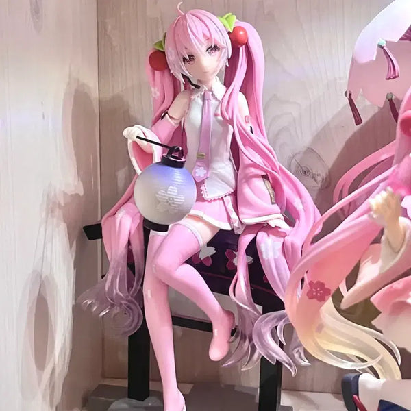 [BUNJANG] Taito Hatsune Miku Sakura Miku Lantern Figure / 박스o) 타이토 사쿠라 미쿠 연등 피규어 하츠네 미쿠