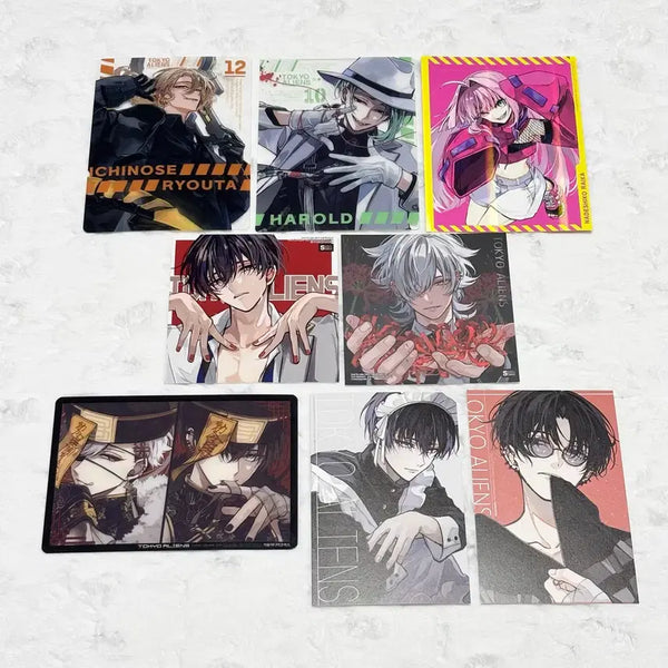 [BUNJANG] Tokyo Aliens Animate Limited Edition Colored Paper Complete Set / (일괄 가격) 도쿄 에일리언즈 도엘리 애니메이트 특전 색지 초판
