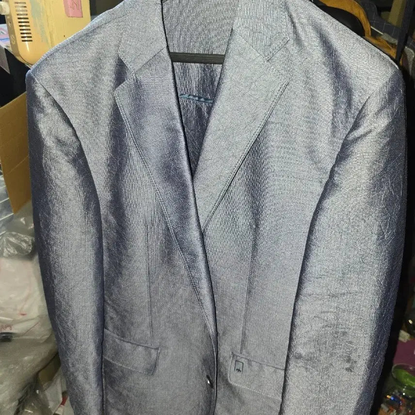 [BUNJANG] Men's Blue Suit Jacket / 남성 정장 재킷 블루