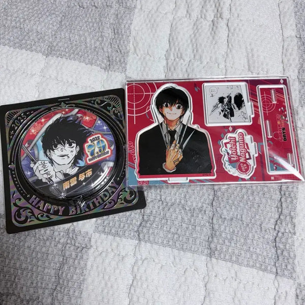 [BUNJANG] Sakamoto Days Nagumo 25cm Diorama Acrylic Stand Bundle Set / 사카데이 사카모토데이즈 나구모 25 디오라마 캔뱃지 일괄