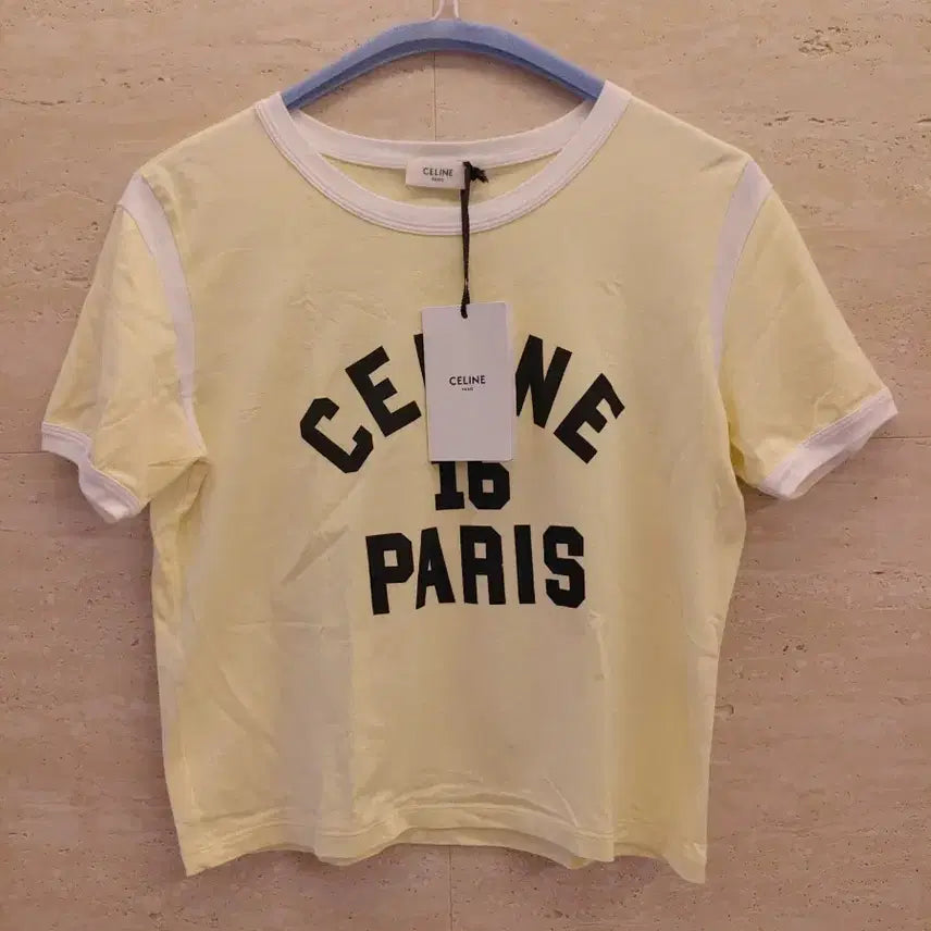 [BUNJANG] Celine Paris Logo T-Shirt / 셀린느 파리 반팔티 (새상품 S사이즈)