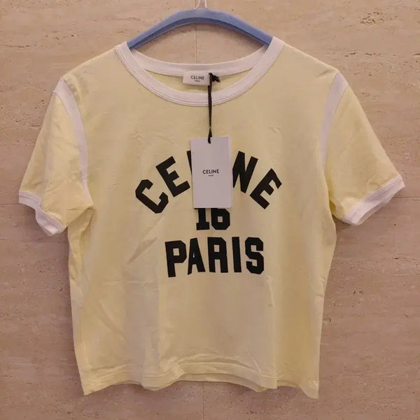 [BUNJANG] Celine Paris Logo T-Shirt / 셀린느 파리 반팔티 (새상품 S사이즈)