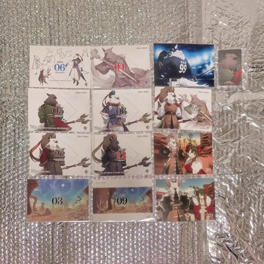 [BUNJANG] Lord of Heroes Zrahan Set / (tt)즈라한 세트 로드오브히어로즈 로오히