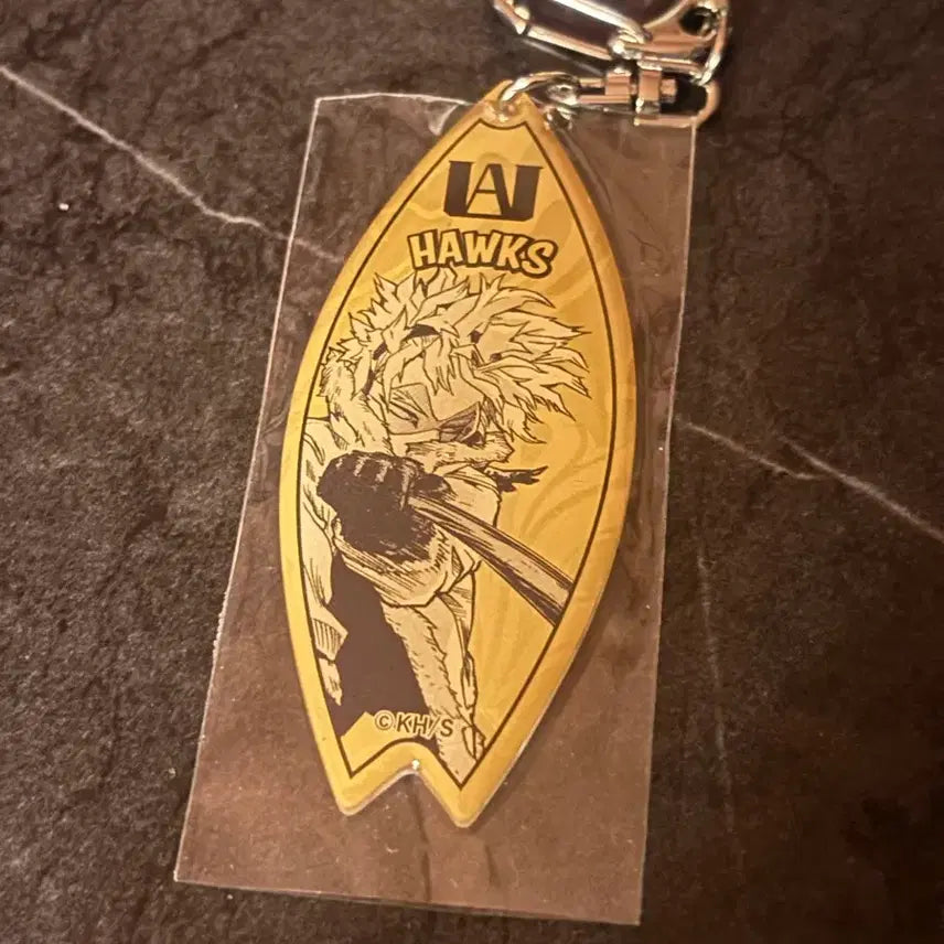 [BUNJANG] My Hero Academia Hawks Surfing Board Keyring / 히로아카 호크스 서핑보드 키링
