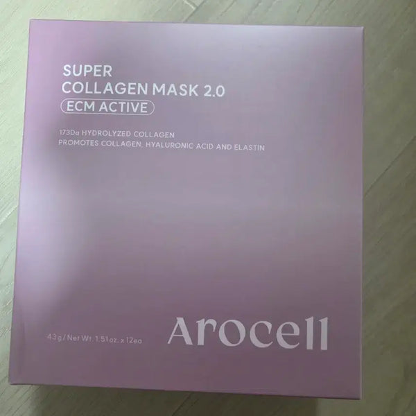 [BUNJANG] Arocell Super Collagen Mask 2.0 ECM Active / 아로셀 슈퍼 콜라겐 마스크 2.0 ECM 액티브
