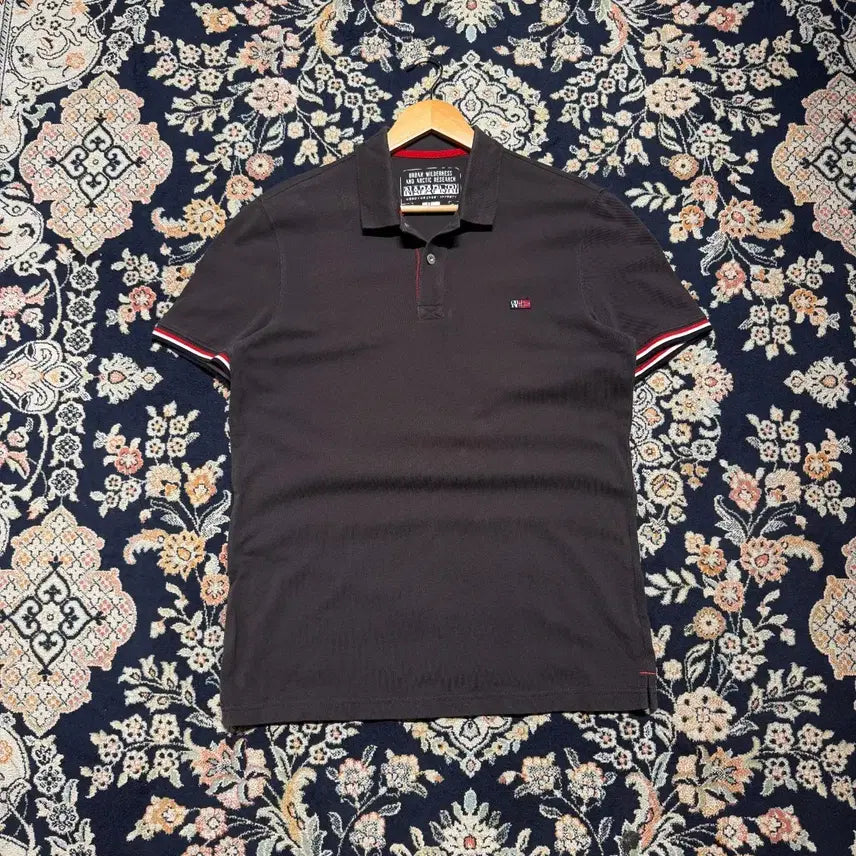 [BUNJANG] Napa Piri Short Sleeve Polo Shirt - L / 나파피리 반팔 카라티 L