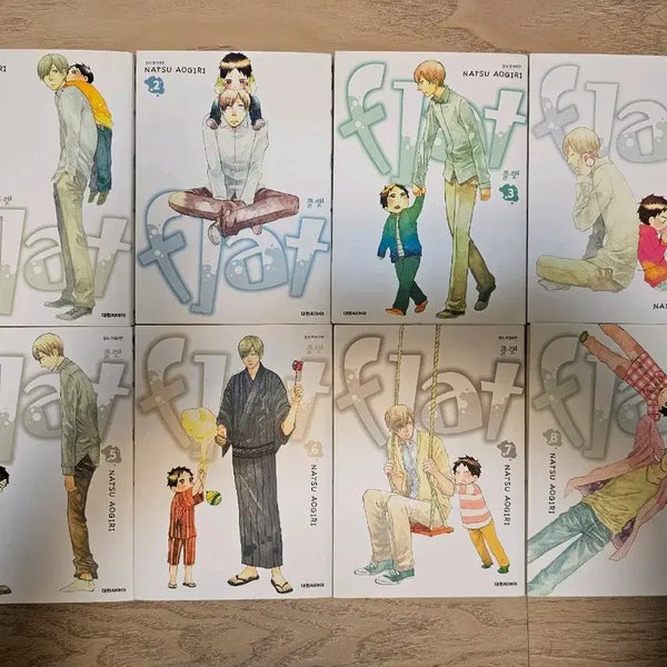 [BUNJANG] Flat Complete Set Volumes 1-8 / 만화책 flat 플랫 전권
