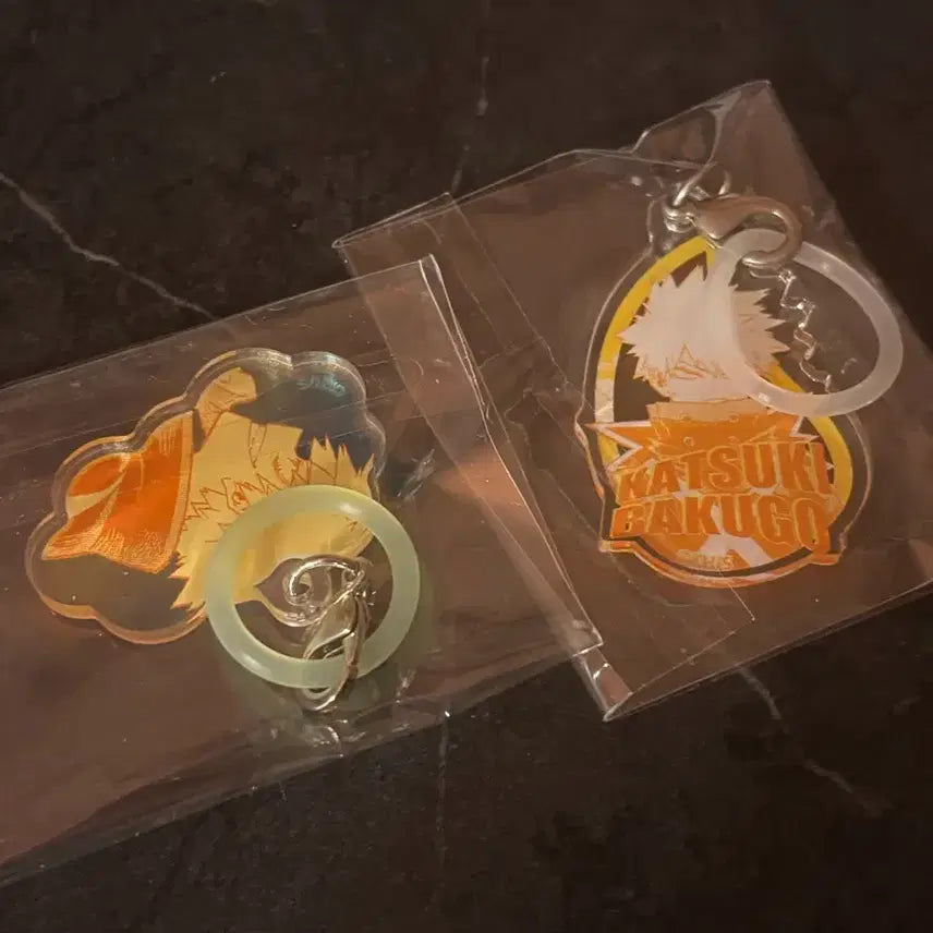[BUNJANG] My Hero Academia Bakugo Medals Acrylic Keyring Bundle Set / 히로아카 바쿠고 메지루시 아크릴 키링 일괄
