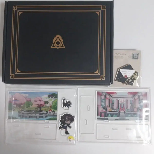 [BUNJANG] 잠뜰 Acrylic Stand & Pin Badge Set / 잠뜰 미궁 굿즈