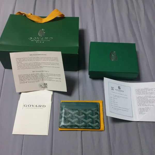 [BUNJANG] Goyard Saint-Pierre Card Wallet Full Set / 정품 고야드 생쉴피스 카드지갑 (풀구성)