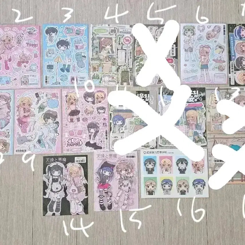 [BUNJANG] Moodyclub Sticker Set / [스티커 판매] 무디클럽
