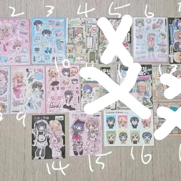 [BUNJANG] Moodyclub Sticker Set / [스티커 판매] 무디클럽