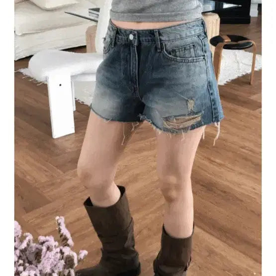 [BUNJANG] NUZ Denim Shorts / 데님 쇼츠