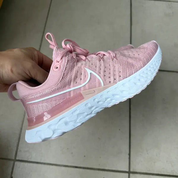 [BUNJANG] Nike React Infinity Run Flyknit 2 Pink Running Shoes 235 / 나이키 리액트 인피니티런 플라이니트2 핑크 운동화 235