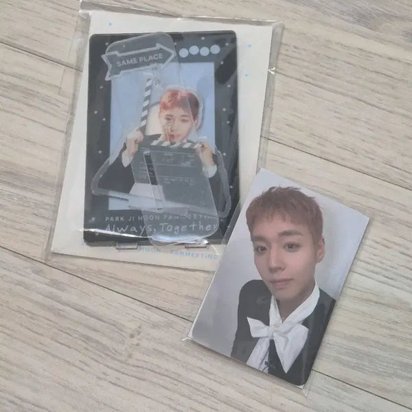 [BUNJANG] Park Ji Hoon "Same Seat" Acrylic Stand Photocard Set / 박지훈 같은자리 아크릴스탠드
