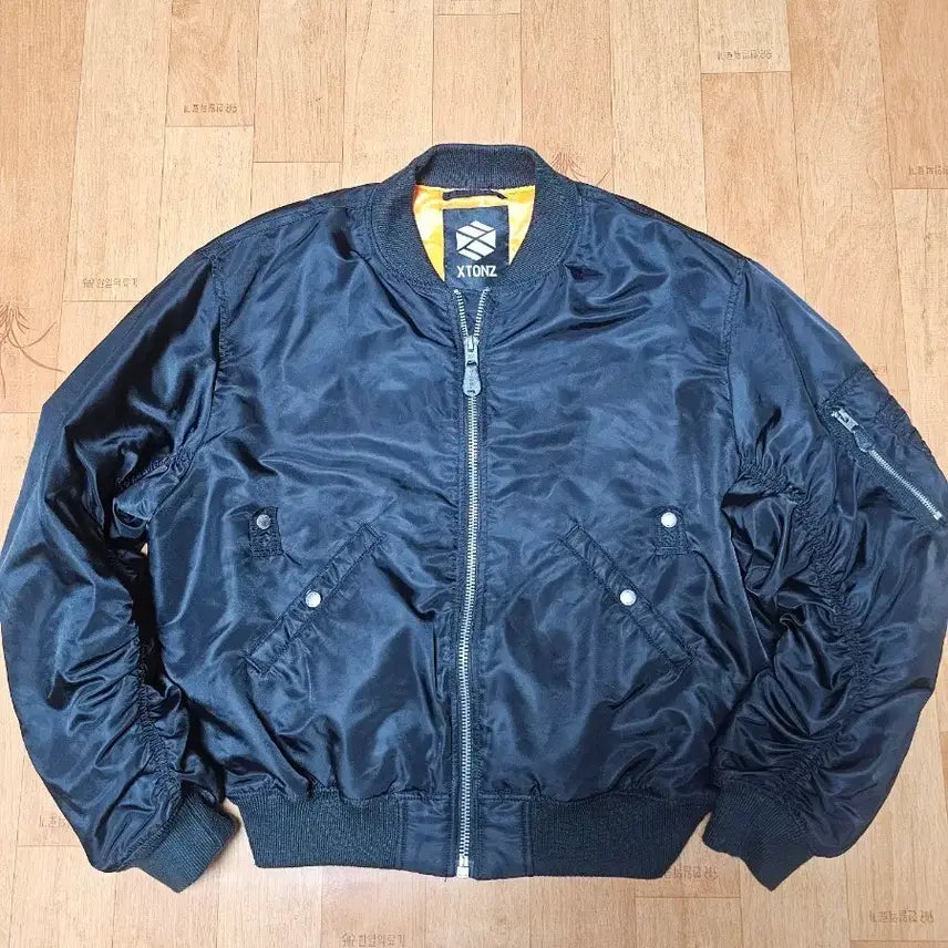 [BUNJANG] XTONZ MA-1 Blouson Jacket Black / XTONZ  MA-1 검정 M