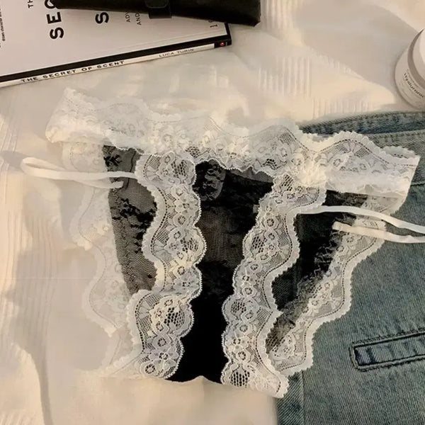[BUNJANG] Used Black & White Panties / 애장템 중고 블랙&화이트 팬티