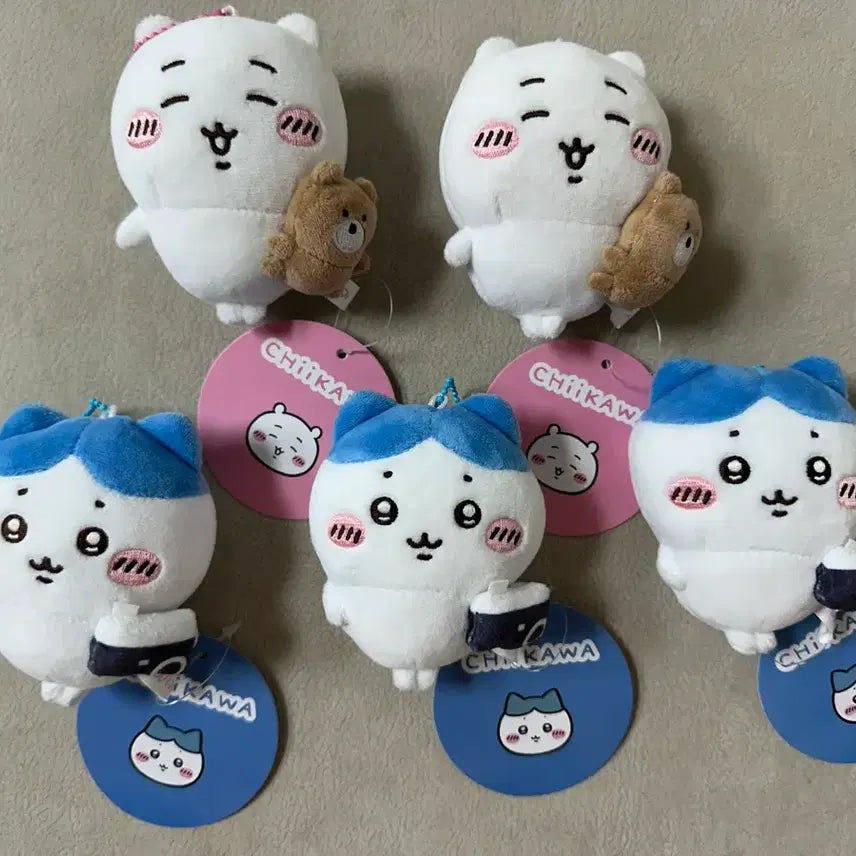 [BUNJANG] Monjakki Hachiware Stress Ball Keychain / 먼작귀 스트레스볼 키링