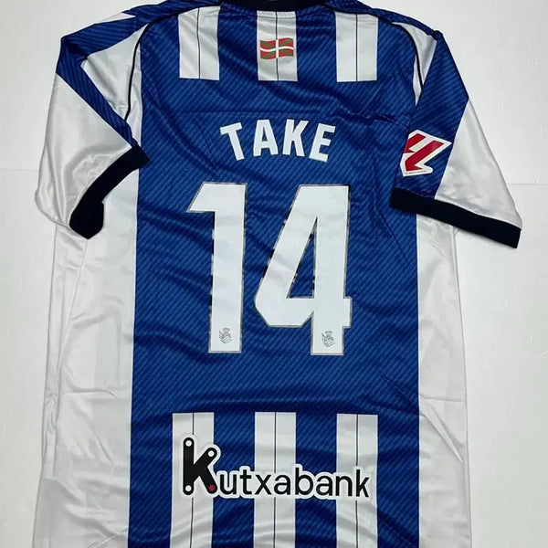 [BUNJANG] Real Sociedad Kubo #14 2024 Season Jersey / 쿠보 레알 소시에다드 유니폼 14번 TAKE