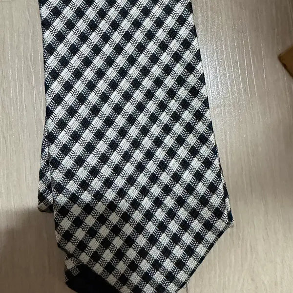 [BUNJANG] Tom Ford Prince of Wales Check Pattern Necktie / 톰포드 프린스오즈웨일즈 체크 패턴 넥타이 국문텍