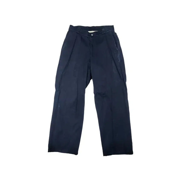[BUNJANG] Hood By Air 16FW Double Waist Sag Pants Navy / 후드바이에어-16FW 더블 웨이스트 새그 팬츠-네이비-30