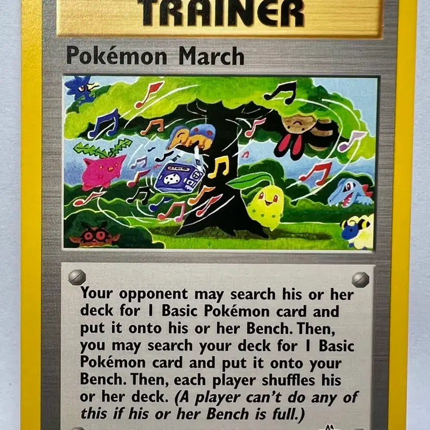 [BUNJANG] Pokemon March 2000 North American English Edition Trading Card / 브케인 리아코 치코리타  메리프 2000년 북미 영문판 포켓몬 행진 카드