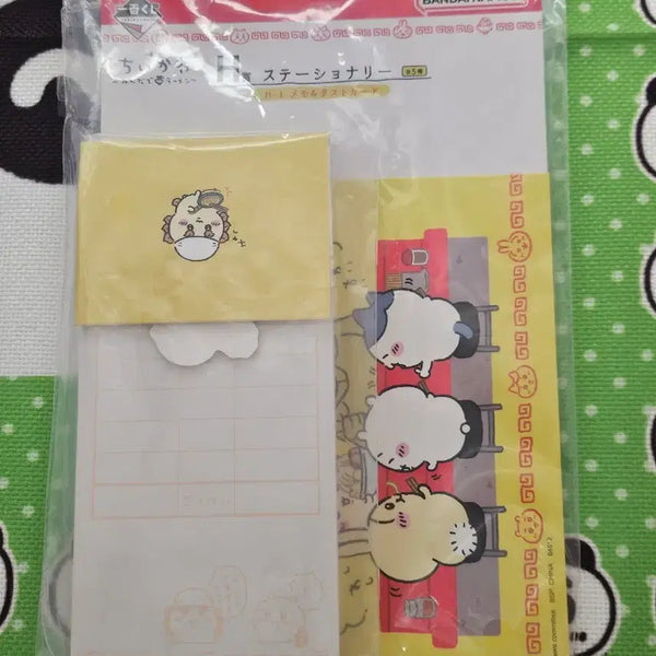 [BUNJANG] Chiikawa "Shisha" Ramen Lottery Memo Pad / 치이카와 시샤 라멘쿠지 상품판매합니다.