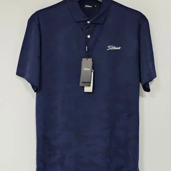 [BUNJANG] Titleist Authentic Camo Jacquard Shirt LL (105) / 타이틀리스트 정품 카모 자카드 셔츠 LL(105)