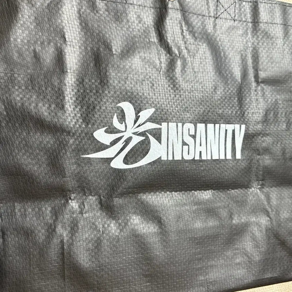 [BUNJANG] MONSTA X Joohoney "INSANITY" Logo Tartan Bag & Blanket Set / 몬스타엑스 주헌 역조공 (타포린백+담요 SET)