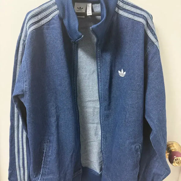 [BUNJANG] Adidas Denim Track Top XL New / 아디다스 데님 트랙탑 XL 새상품