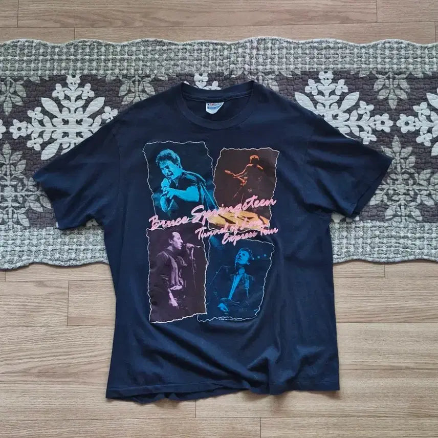 [BUNJANG] Bruce Springsteen 1988 LA Tour T-Shirt / 80s 브루스 스프링스틴 LA 투어 티