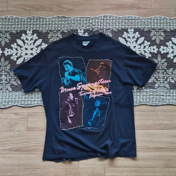 [BUNJANG] Bruce Springsteen 1988 LA Tour T-Shirt / 80s 브루스 스프링스틴 LA 투어 티