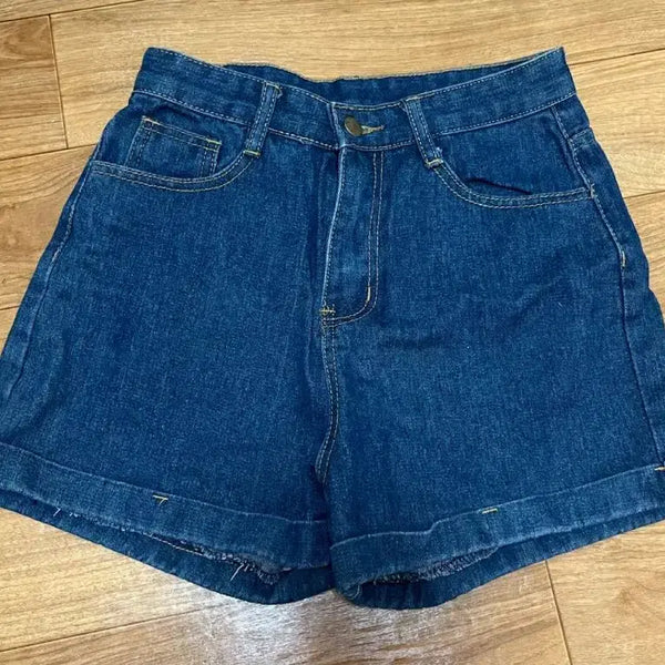[BUNJANG] Gogosing Dark Wash Denim Shorts M / 고고싱 진청 숏팬츠 반바지 M