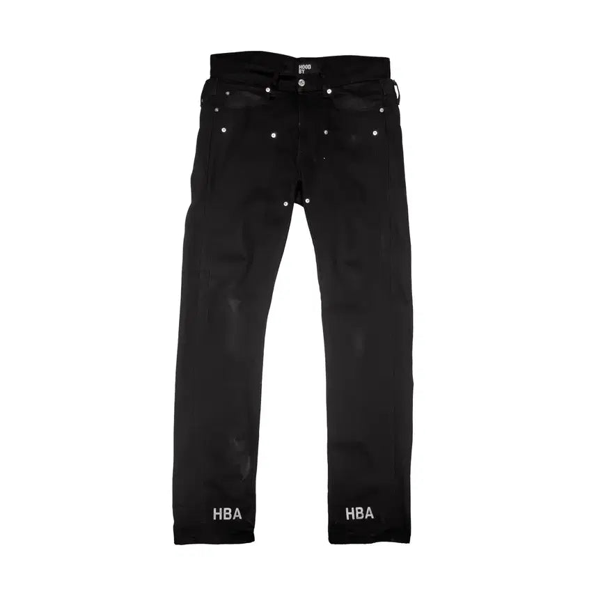 [BUNJANG] Hood By Air 16FW Double Waist Sagging Jeans Black / 후드바이에어 - 16FW 더블 웨이스트 새그 진 - 블랙 - 31