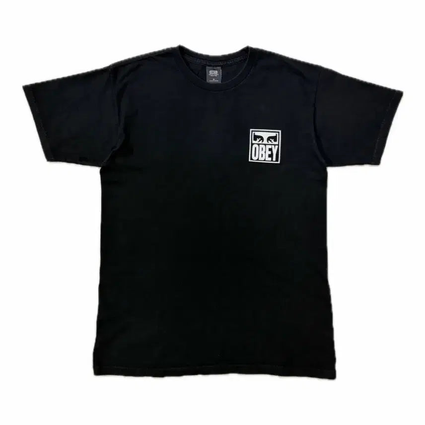 [BUNJANG] OBEY Eyes Icon 2 Classic T-Shirt Black / 오베이 아이즈 아이콘 2 클래식 티셔츠 블랙