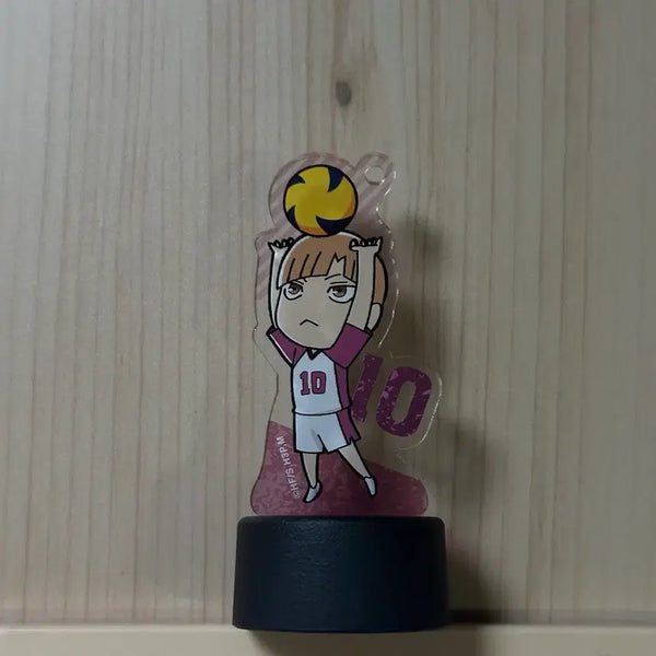 [BUNJANG] Haikyuu Shirabu Kenjirou Acrylic Keychain & Stand Gacha Shiratorizawa / 하이큐 시라부 아크릴 키링 키홀더 스텐드 가챠 시라토리자와