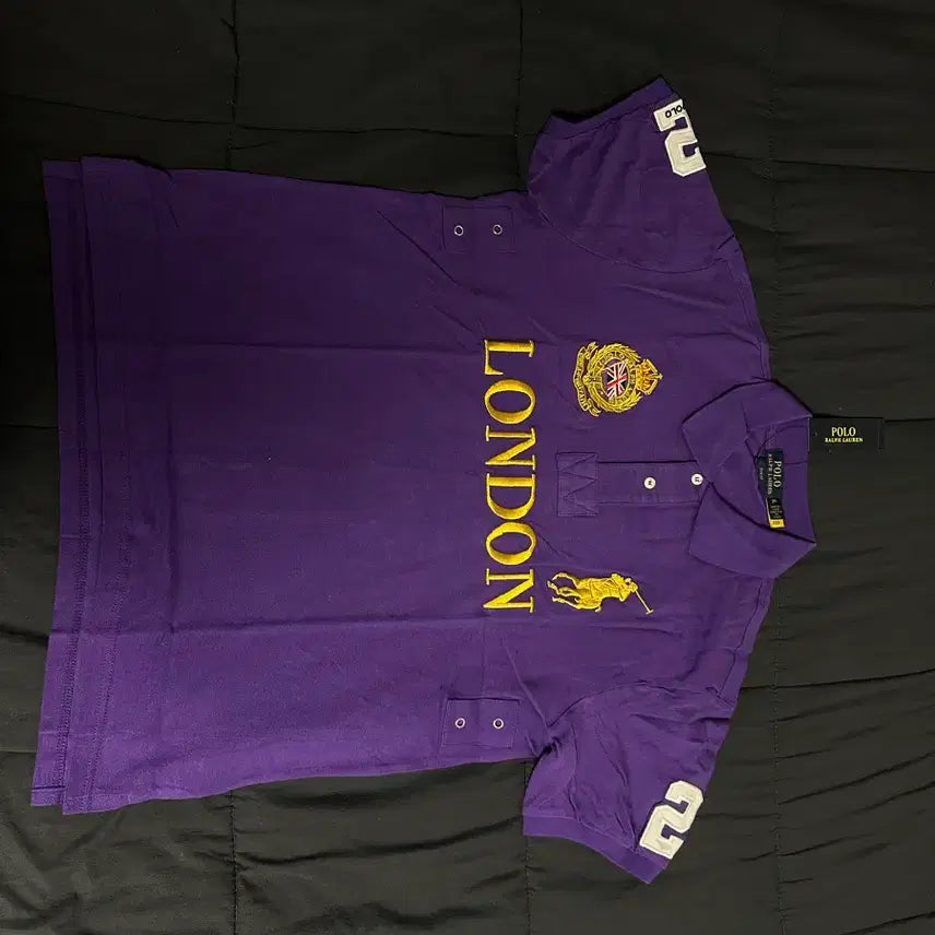 [BUNJANG] Polo Ralph Lauren Big Pony London Polo T-Shirt / 폴로 빅포니 카라티 런던