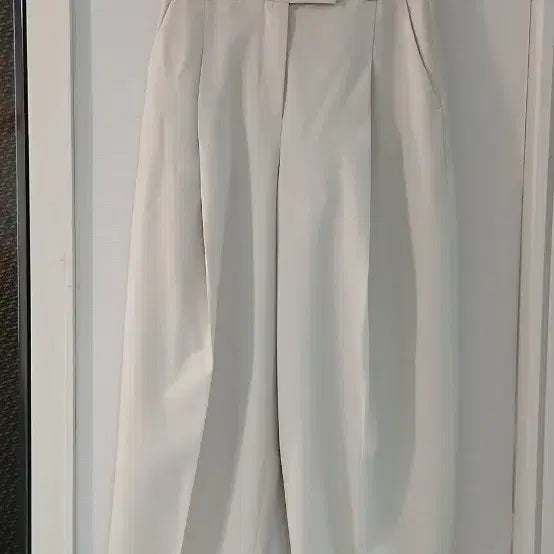 [BUNJANG] System Wide Pintuck Slacks / 한섬 시스템  와이드 핀턱 슬랙스