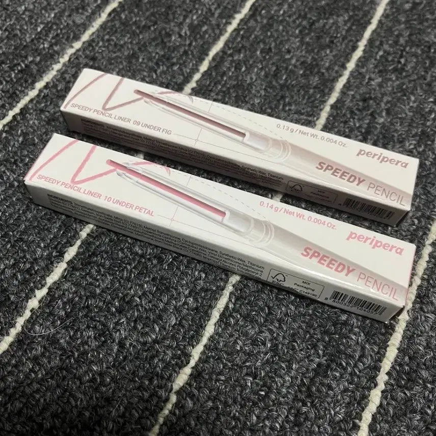 [BUNJANG] Peripera Speedy Pencil Liner (Pig, Petal) Bundle Set - Unsealed / 미개봉 새상품 페리페라 스피디 펜슬 라이너 n트임 피그 n트임 페탈