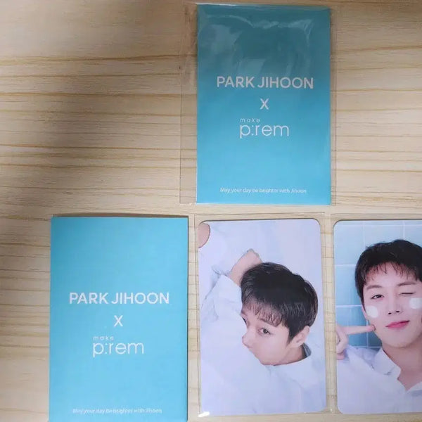 [BUNJANG] Park Jihoon Makeprem Set B Photocard 2 Types (Sealed) / 박지훈 포토카드 메이크프렘 B세트 2종(미개봉)