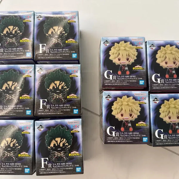 [BUNJANG] My Hero Academia Ichiban Kuji Chokonokko F Prize & G Prize Bundle / 제일복권 히로아카 초코노코 F상 6개/G상 4개 미개봉 일괄 판매 합니다