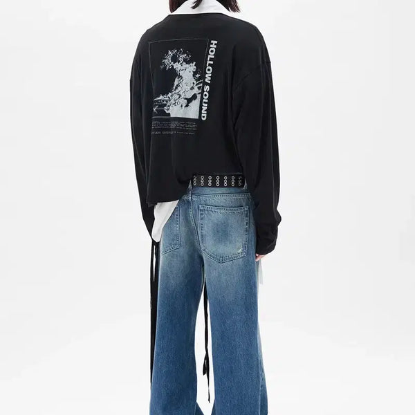[BUNJANG] Ann Demeulemeester Emil Relaxed Fit Long Sleeve T-Shirt XL / 앤드뮐미스터 에밀 릴랙스 핏 긴팔 티셔츠 XL사이즈