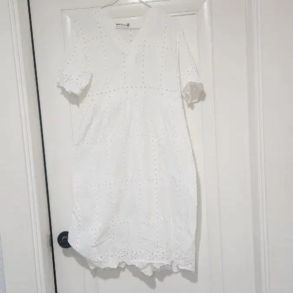 [BUNJANG] Zara Lace Dress White / 자라 레이스 원피스 화이트