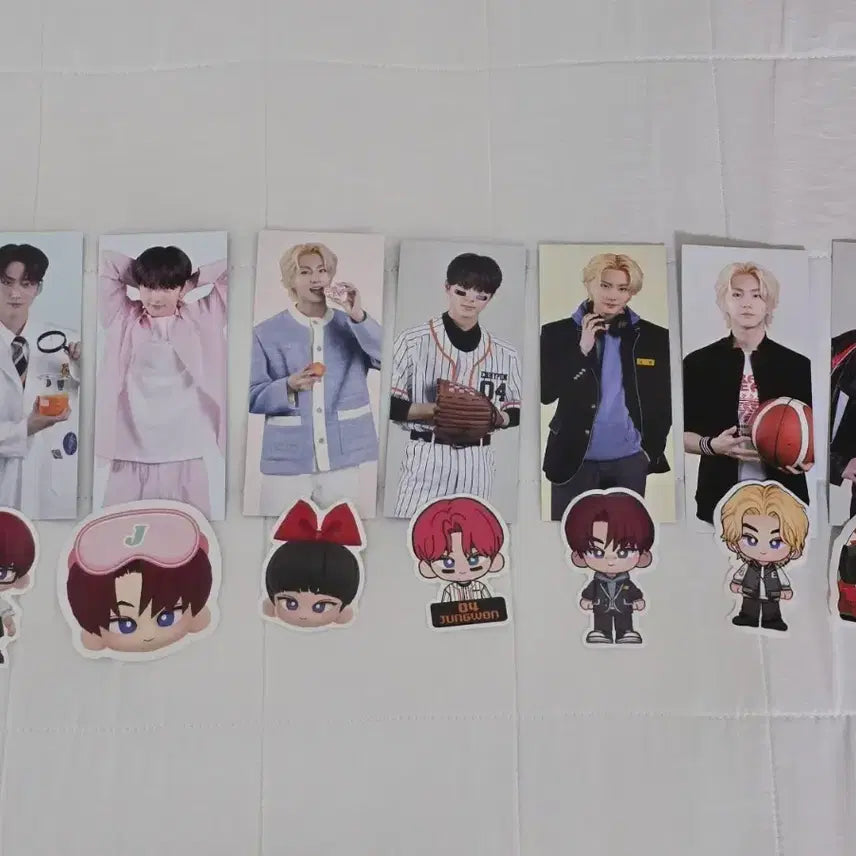 [BUNJANG] ENHYPEN Jungwon World Ver. Concept Photo + Sticker Set / [정원] 엔하이픈 월드 ver.(컨셉포터+스티커)
