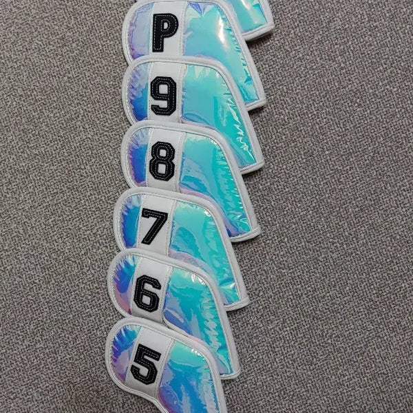 [BUNJANG] Hologram Iron Covers (5-S, 8-Piece Set) / 홀로그램 아이언 커버 5~S 8개