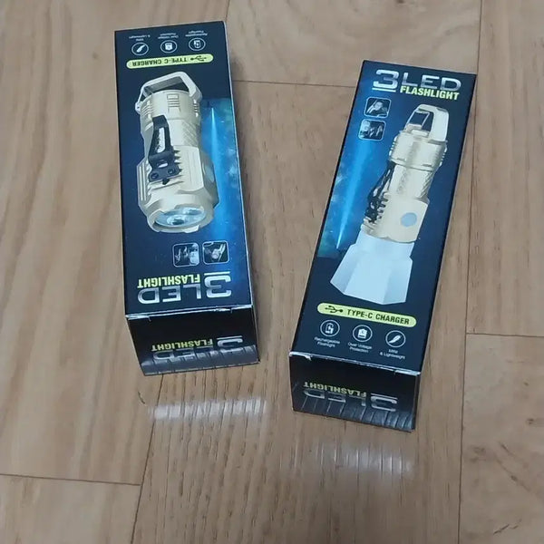 [BUNJANG] LED Mini Flashlight (2-Pack) / LED 미니손전등 2개