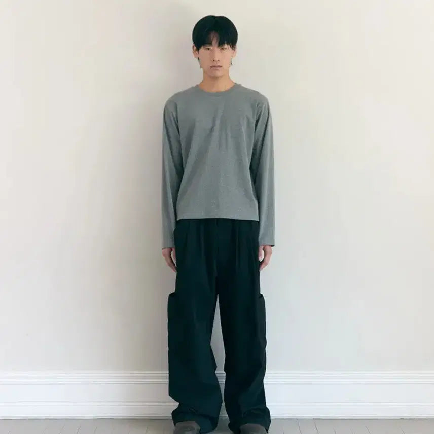 [BUNJANG] Lud Side Pocket Wide Pants (M) / 러드 사이드 포켓 와이드 팬츠(M)
